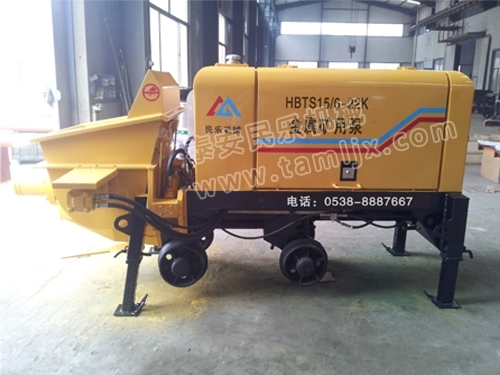 礦用濕噴臺(tái)車(chē)，礦用混凝土泵，礦用攪拌機(jī)發(fā)貨
